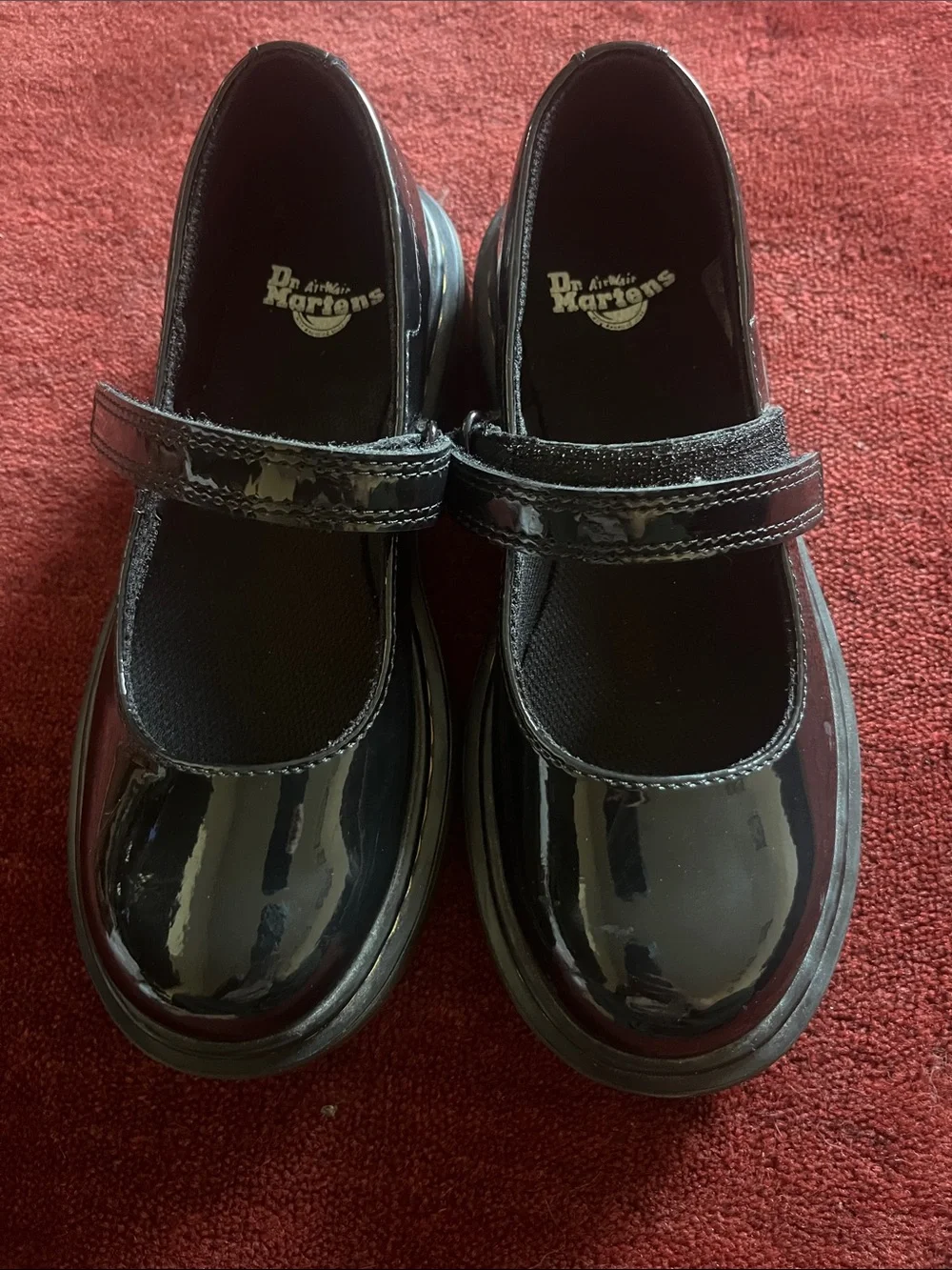 Dr. Martens glossy patent